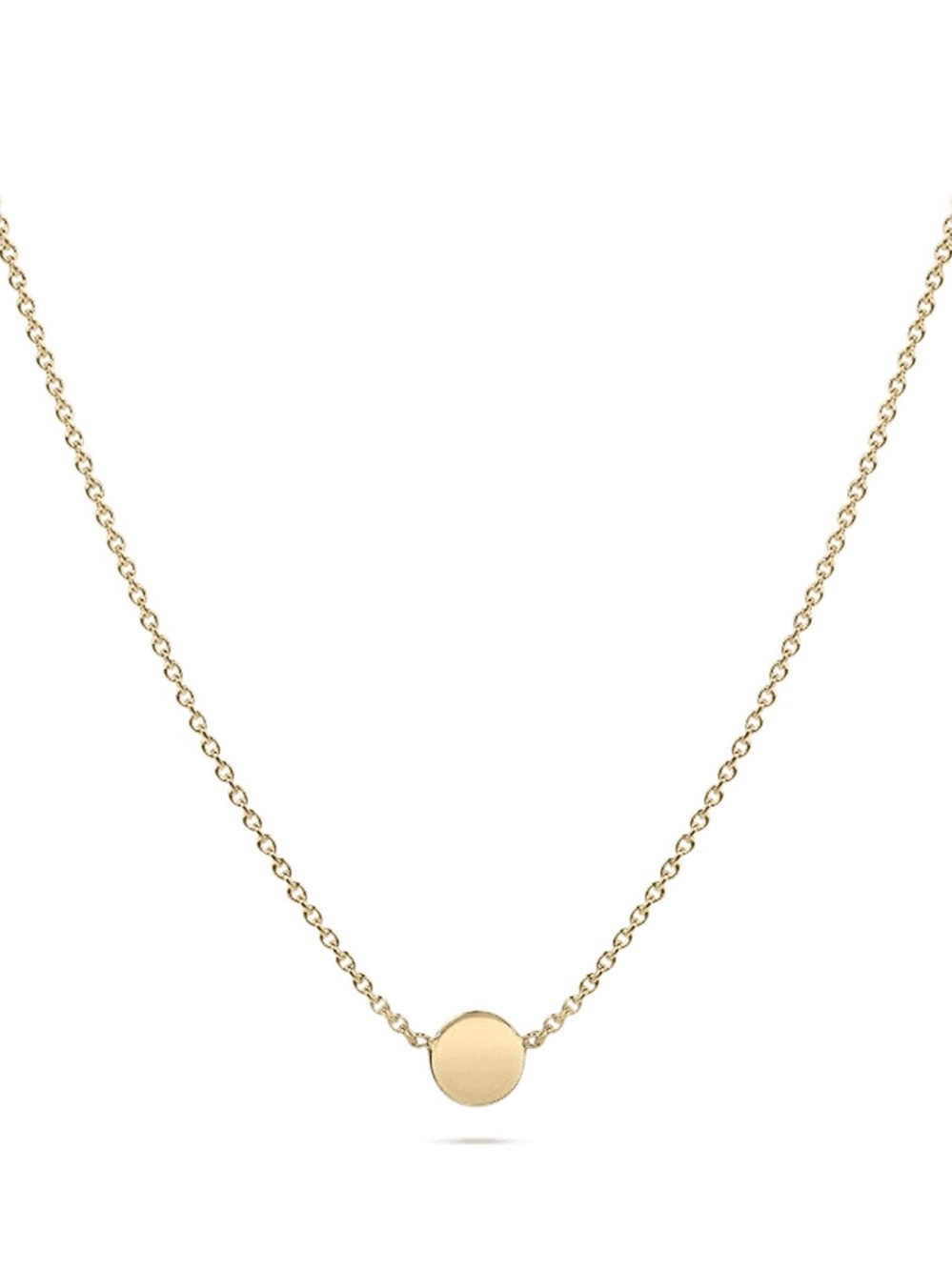 Stone and Strand Tiny Dot Necklace